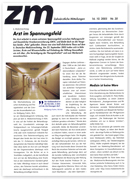 Zahnärztliche Mitteilungen -September 2005: Arzt im Spannungsfeld Zahnärztliche Mitteilungen -September 2005: Arzt im Spannungsfeld