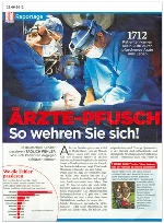Bildwoche - Juni 2012: Ärztepfusch - So wehren Sie sich!