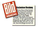 Bild - Mai 2003: Kostenlose Beratung – Die Stiftung Gesundheit bietet kostenlose Erstberatung bei Konflikten zwischen Ärzten und Patienten an. Bild - Mai 2003: Kostenlose Beratung – Die Stiftung Gesundheit bietet kostenlose Erstberatung bei Konflikten zwischen Ärzten und Patienten an.